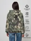 Женское худи / Камуфляж из матрёшек
