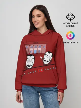 Женское худи / СМОТРИ БАНК | Soyjak