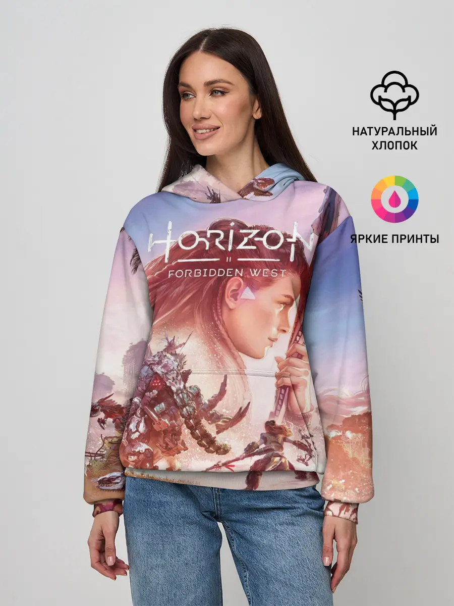 Женское худи / Элой Horizon Forbidden West DE
