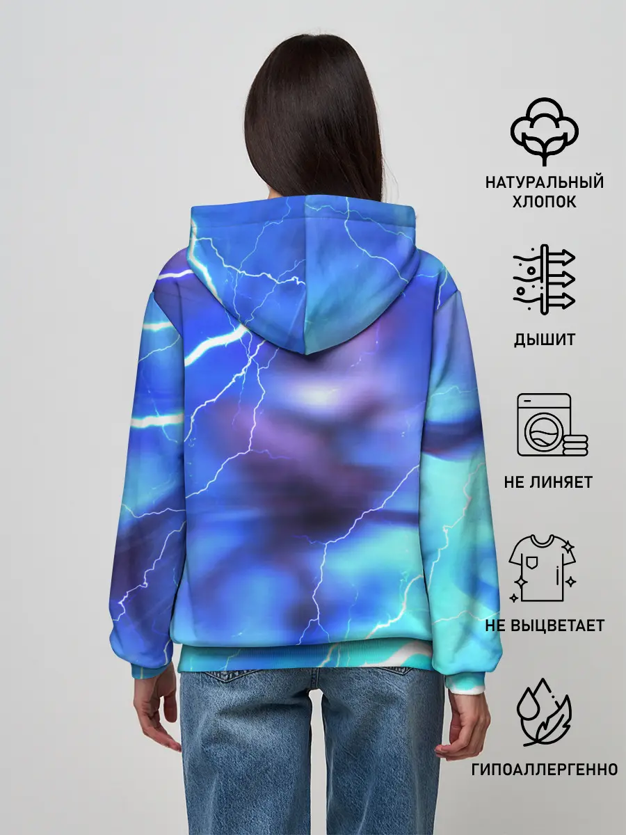 Женское худи / Rosaria | Genshin Impact