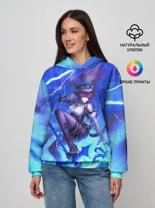 Женское худи / Rosaria | Genshin Impact