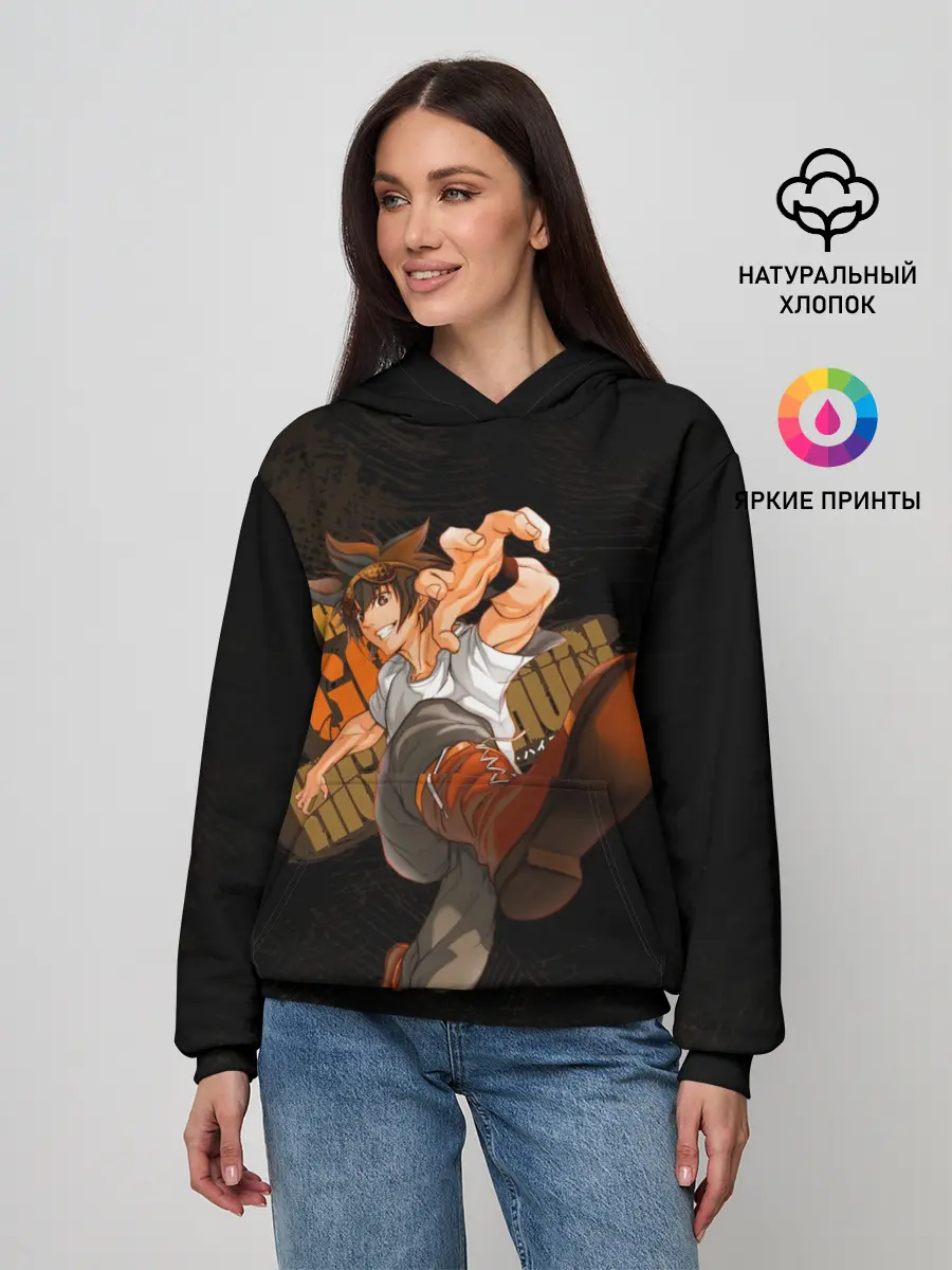 Женское худи / Мори Джин Бог старшей школы