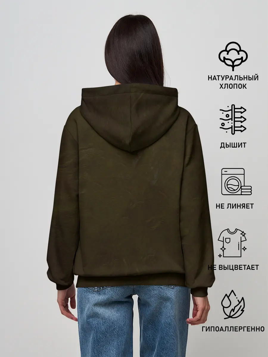 Женское худи / Элизиум череп Горгоны