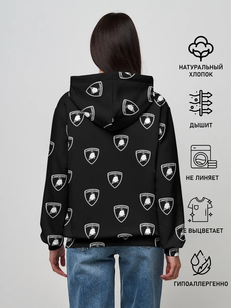 Женское худи / Ламборджини