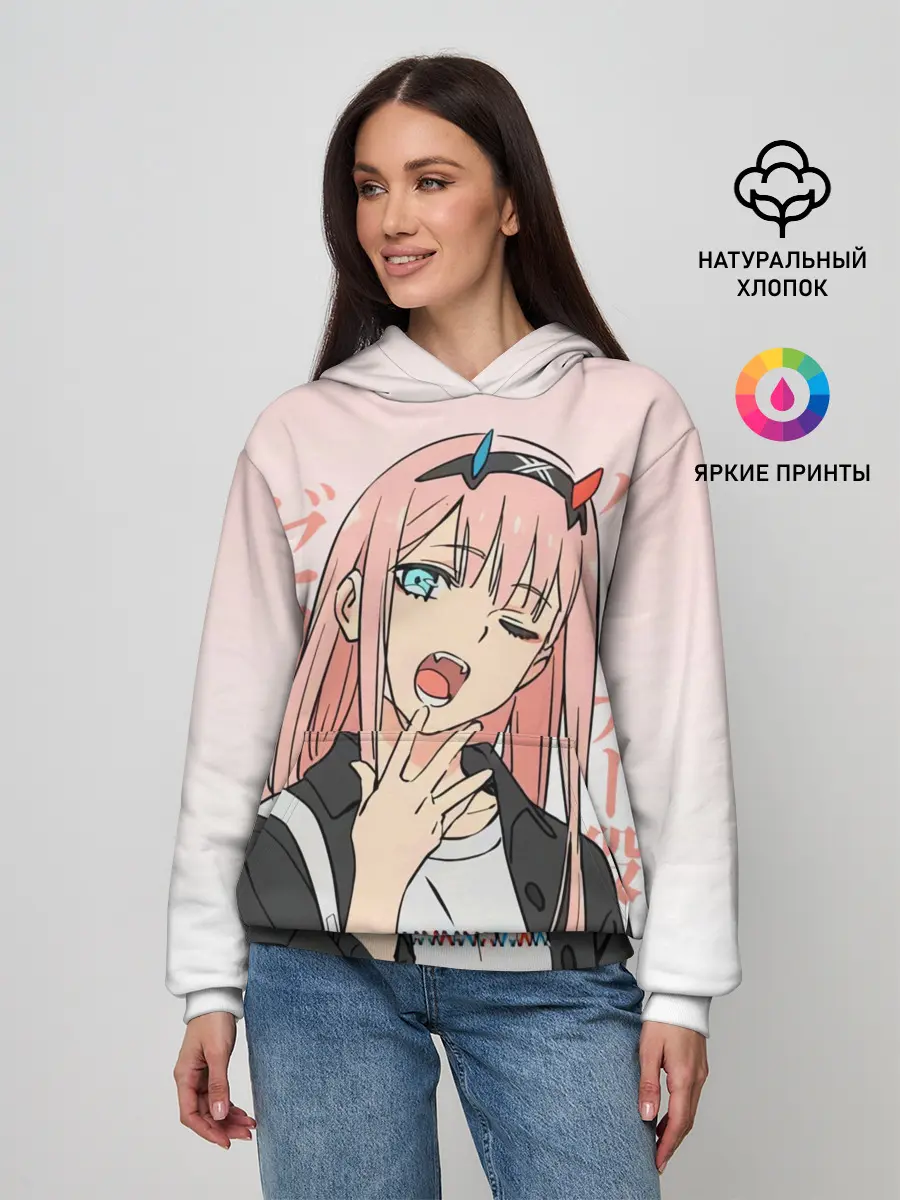 Женское худи / Zero Two Darling in the Franxx