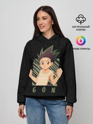 Женское худи / Гон Фрикс Охотник x охотник