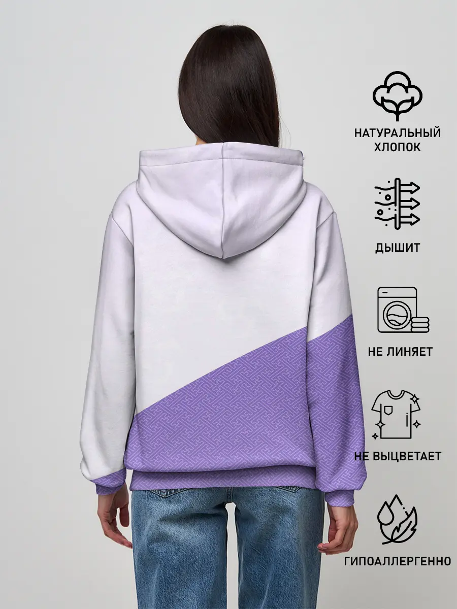 Женское худи / Raiden Shogun | Genshin Impact