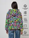 Женское худи / Психоделические щупальца