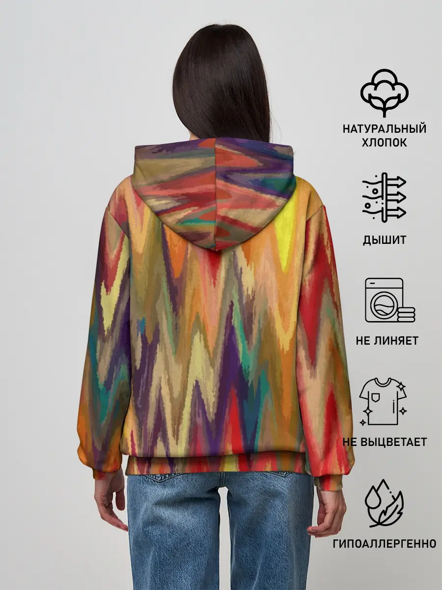 Женское худи / Секрет иката