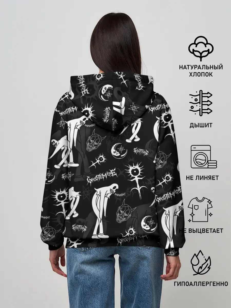 Женское худи / Ghostemane