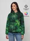 Женское худи / Тропическая листва | Тропики