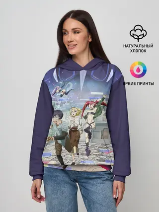 Женское худи / Full Dive RPG Poster