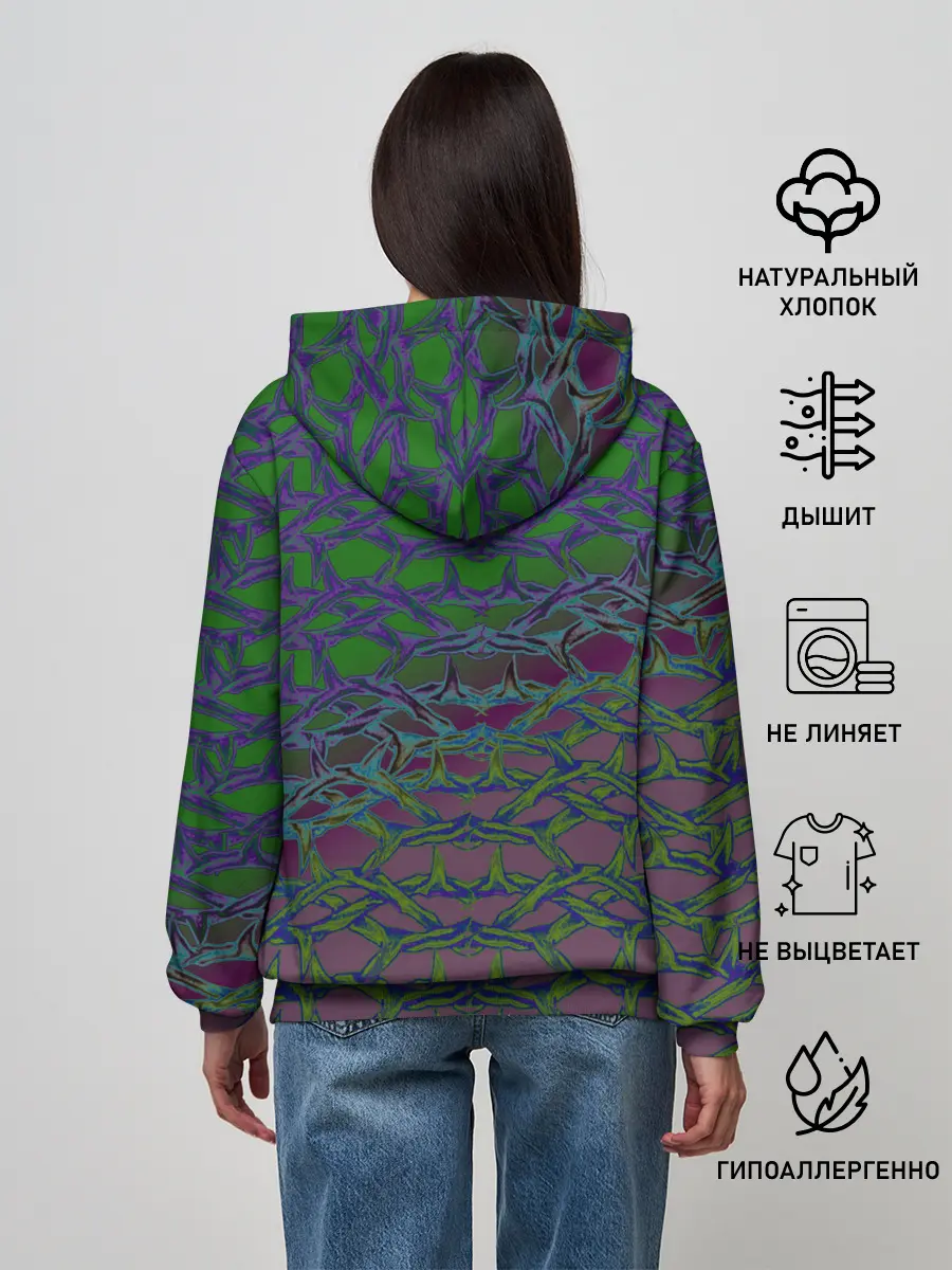 Женское худи / Колючая проволока