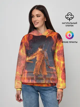 Женское худи / Warrior | Sekiro shadows die twice