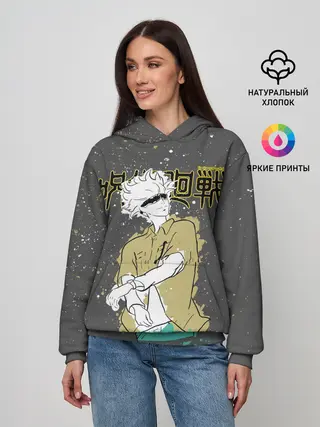 Женское худи / Годжо Сатору Магическая битва