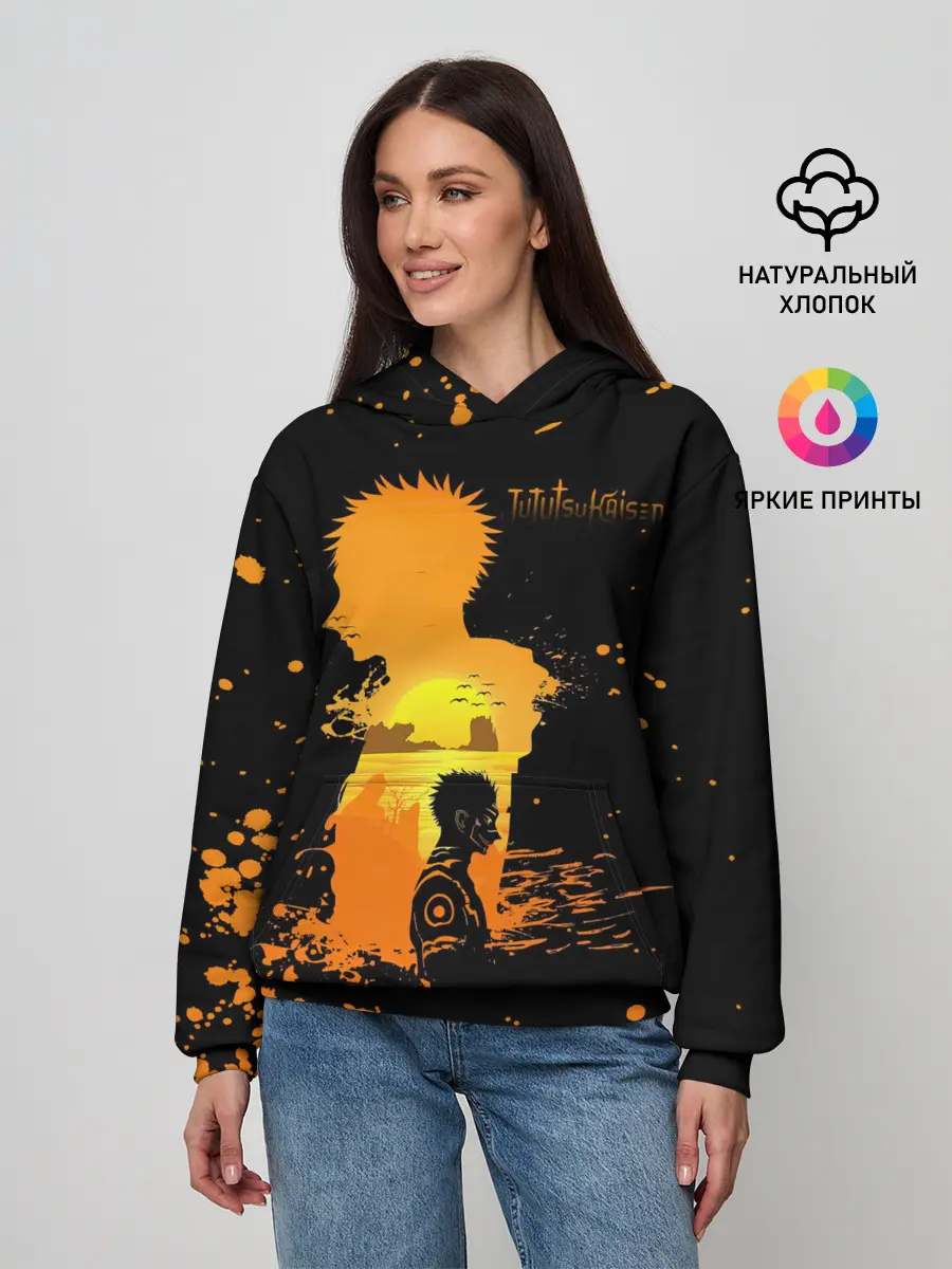 Женское худи / Рёмен Сукуна Магическая битва