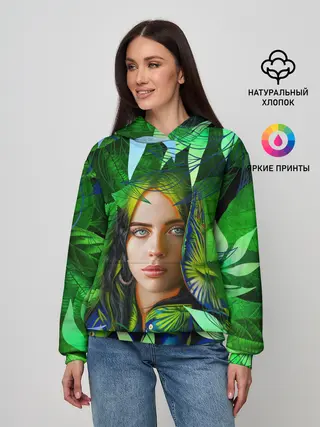 Женское худи / BILLIE EILISH | БИЛЛИ АЙЛИШ