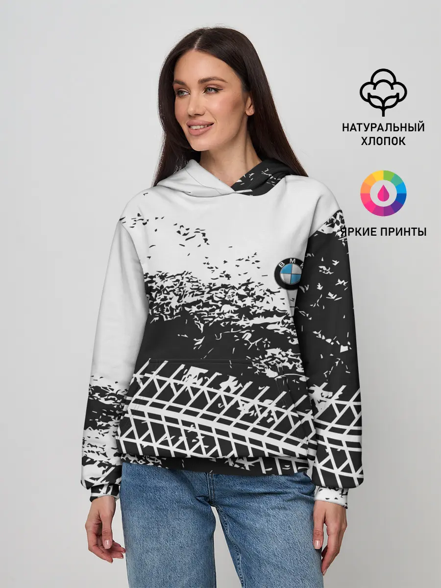 Женское худи / СЛЕД БМВ | BMW