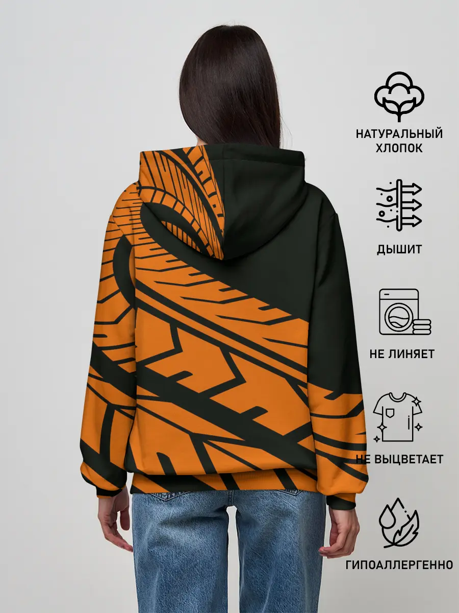 Женское худи / ORANGE KTM | КТМ