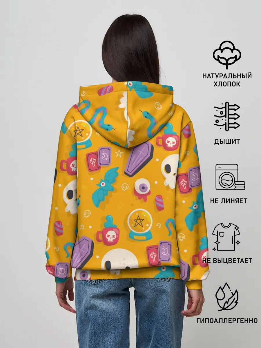 Женское худи / Весенний Хэллоуин