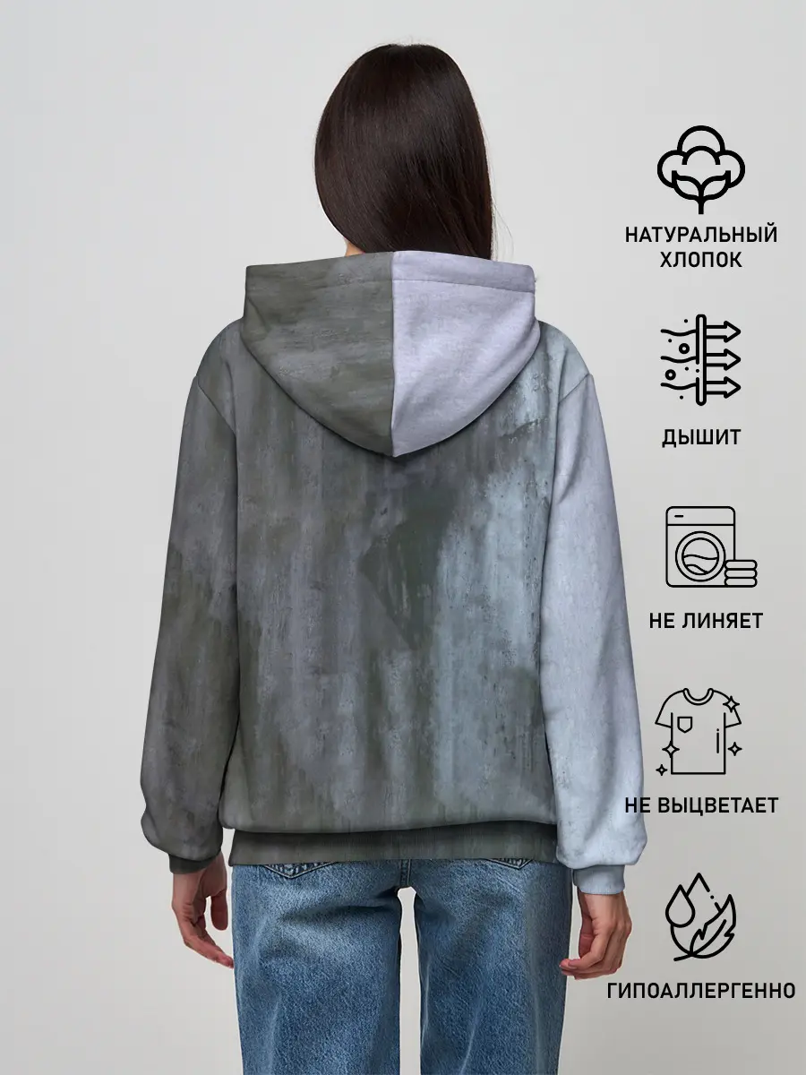 Женское худи / New Jersey - Bon Jovi