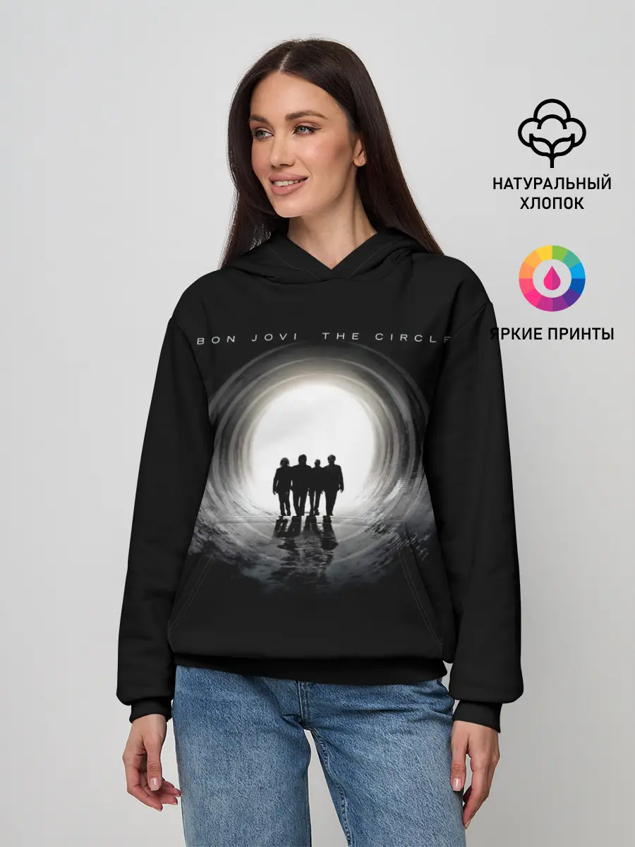 Женское худи / Bon Jovi The Circle