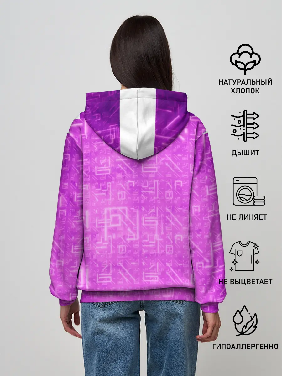 Женское худи / FORTNITE PINK | ФОРТНАЙТ