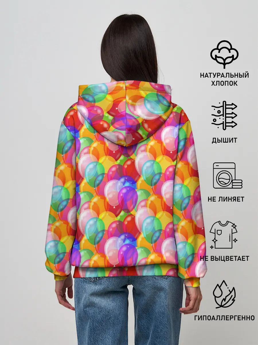 Женское худи / Воздушные Шары