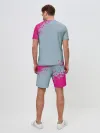 Мужской костюм с шортами / 067 | Розовые брызги