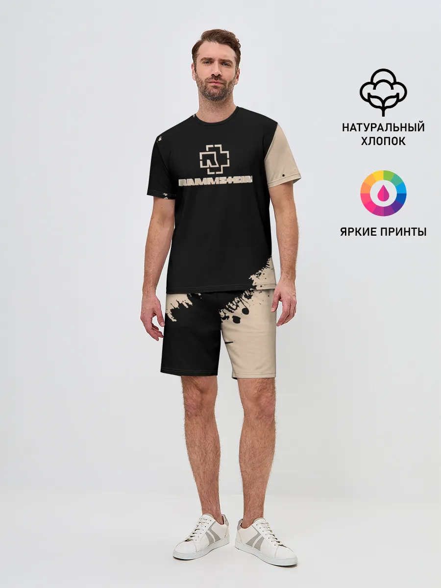 Мужской костюм с шортами / RAMMSTEIN | Рамштайн Рок Лого