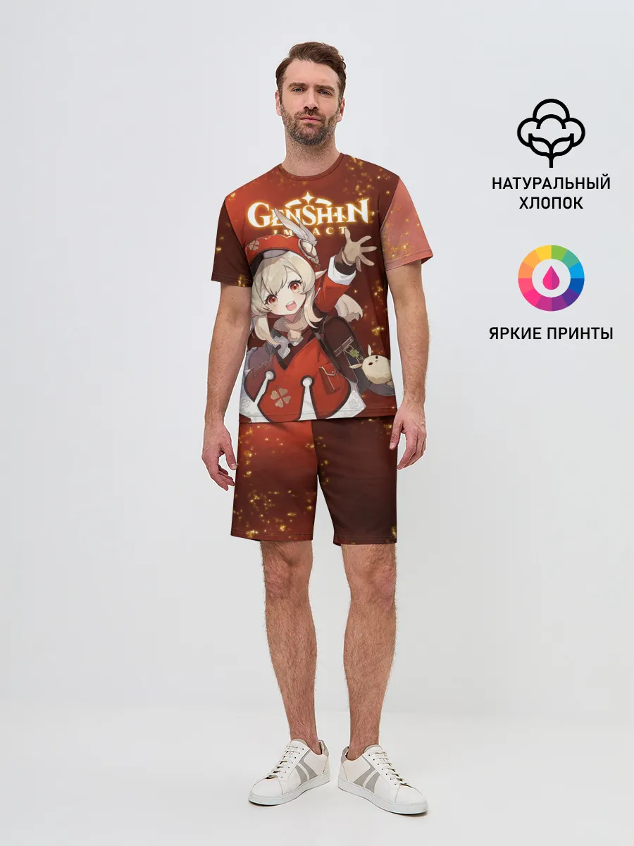 Мужской костюм с шортами / КЛИ | KLEE | ГЕНШИН