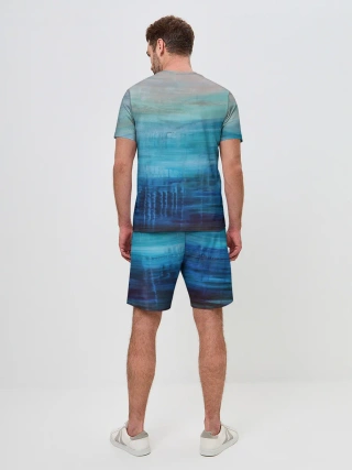 Мужской костюм с шортами / Небесные потеки