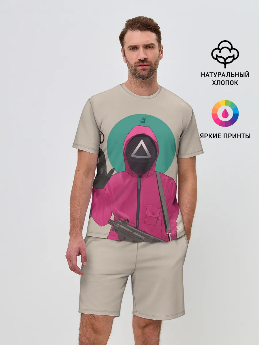 Мужской костюм с шортами / SquidRed