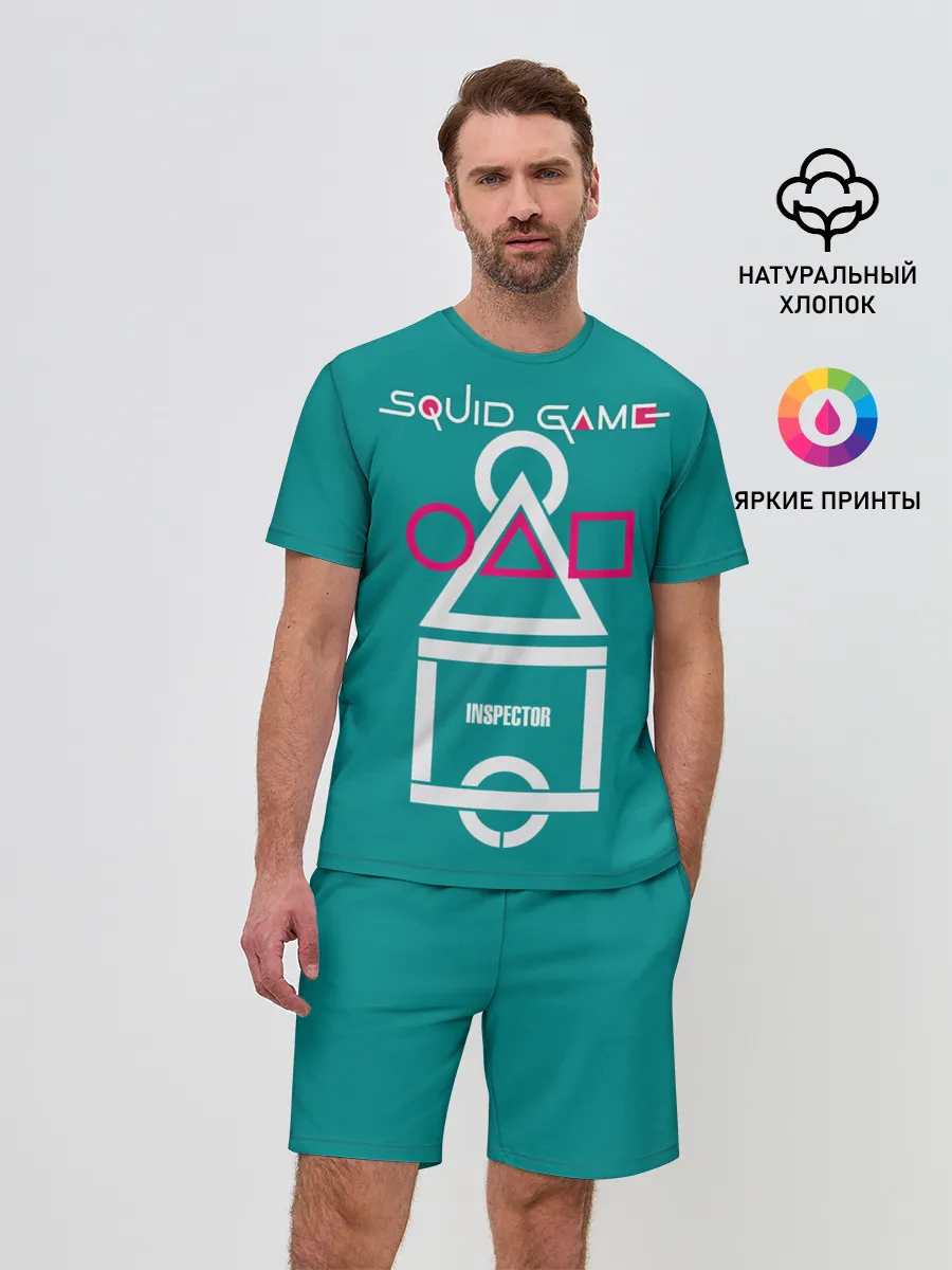 Мужской костюм с шортами / Squid Game - Inspector