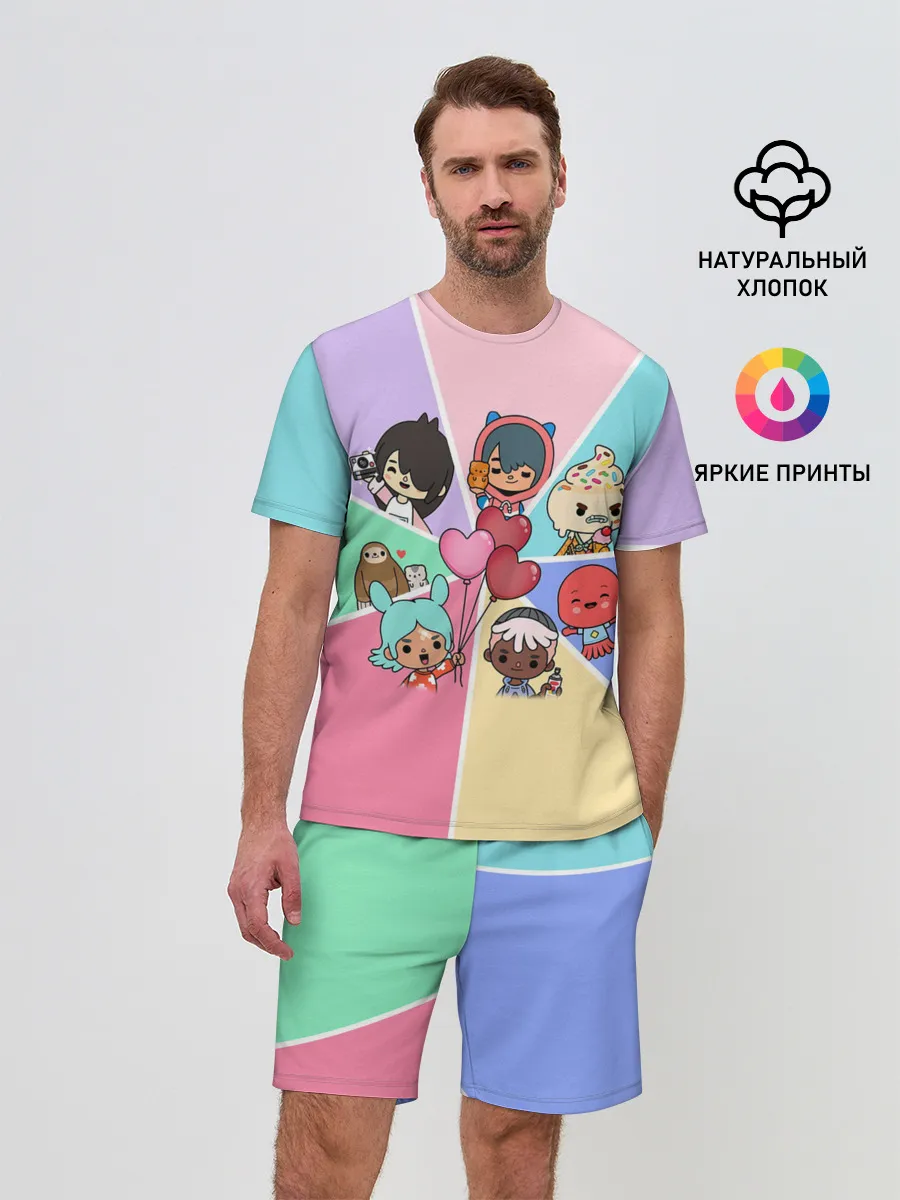 Мужской костюм с шортами / TOCA BOCA WORLD HEROES / ТОКА БОКА