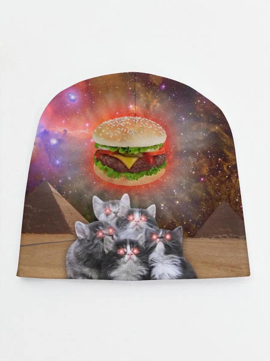 Детская шапка / Египетские Коты