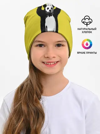 Детская шапка / панда