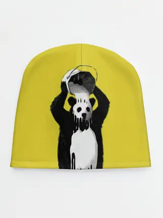Детская шапка / панда