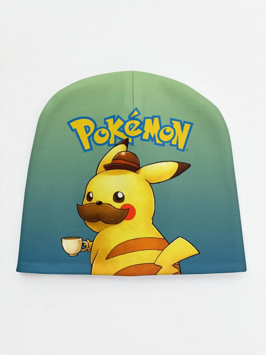 Детская шапка / Детектив Пикачу покемон