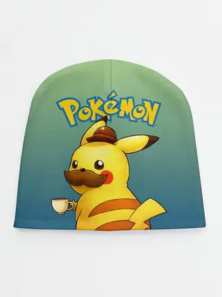 Детская шапка / Детектив Пикачу покемон