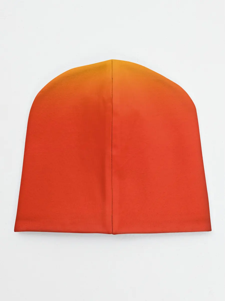 Детская шапка / Пика - пика оранжевый