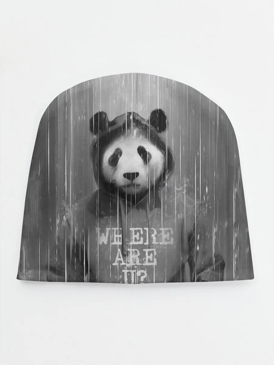 Детская шапка / Панда