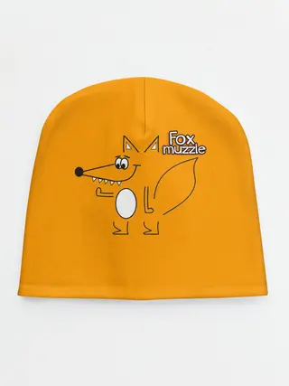 Детская шапка / Лисья морда