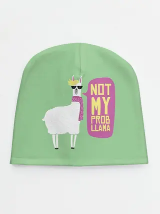 Детская шапка / Лама