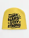 Детская шапка / Work hard