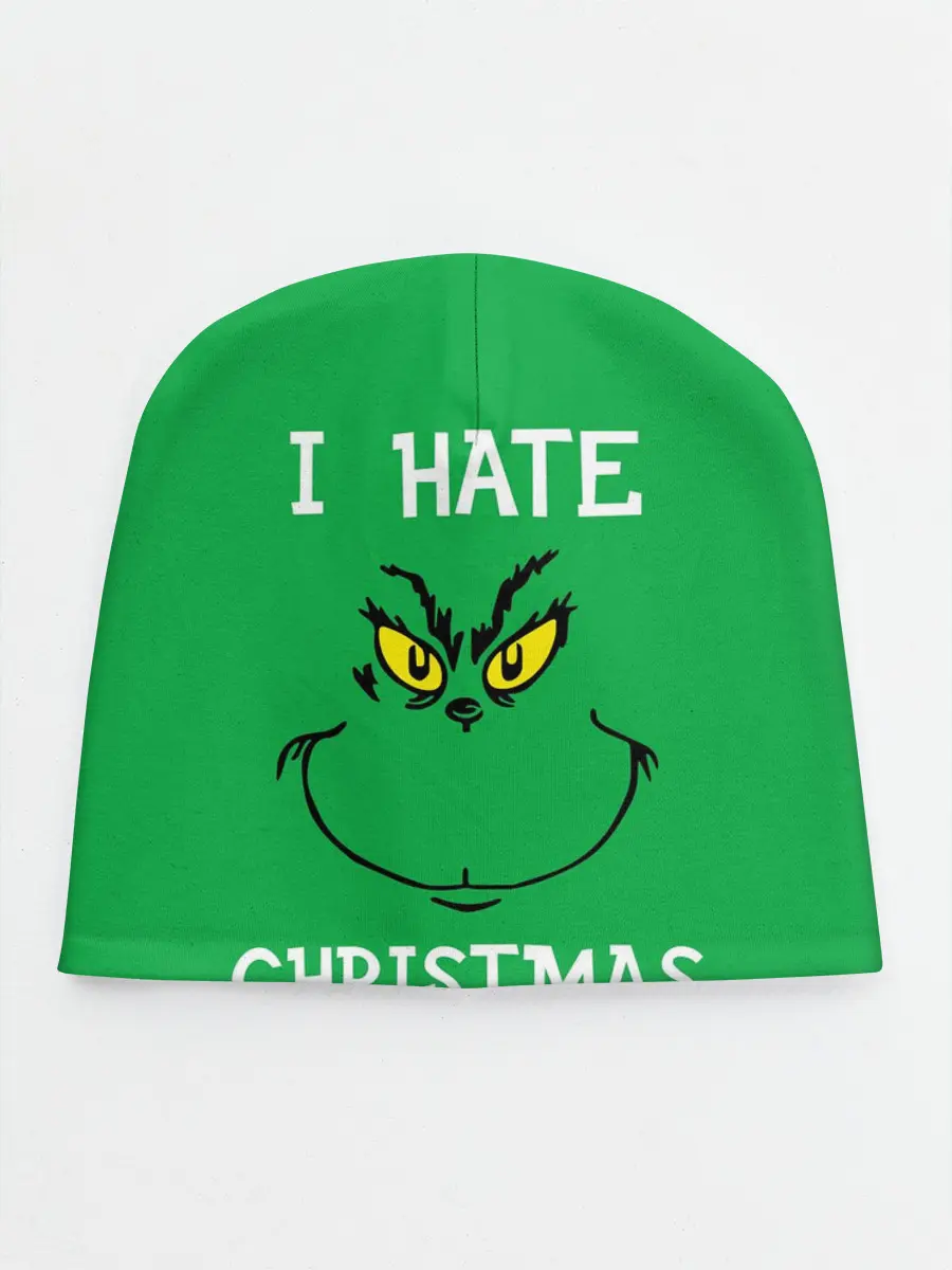 Детская шапка / I hate christmas