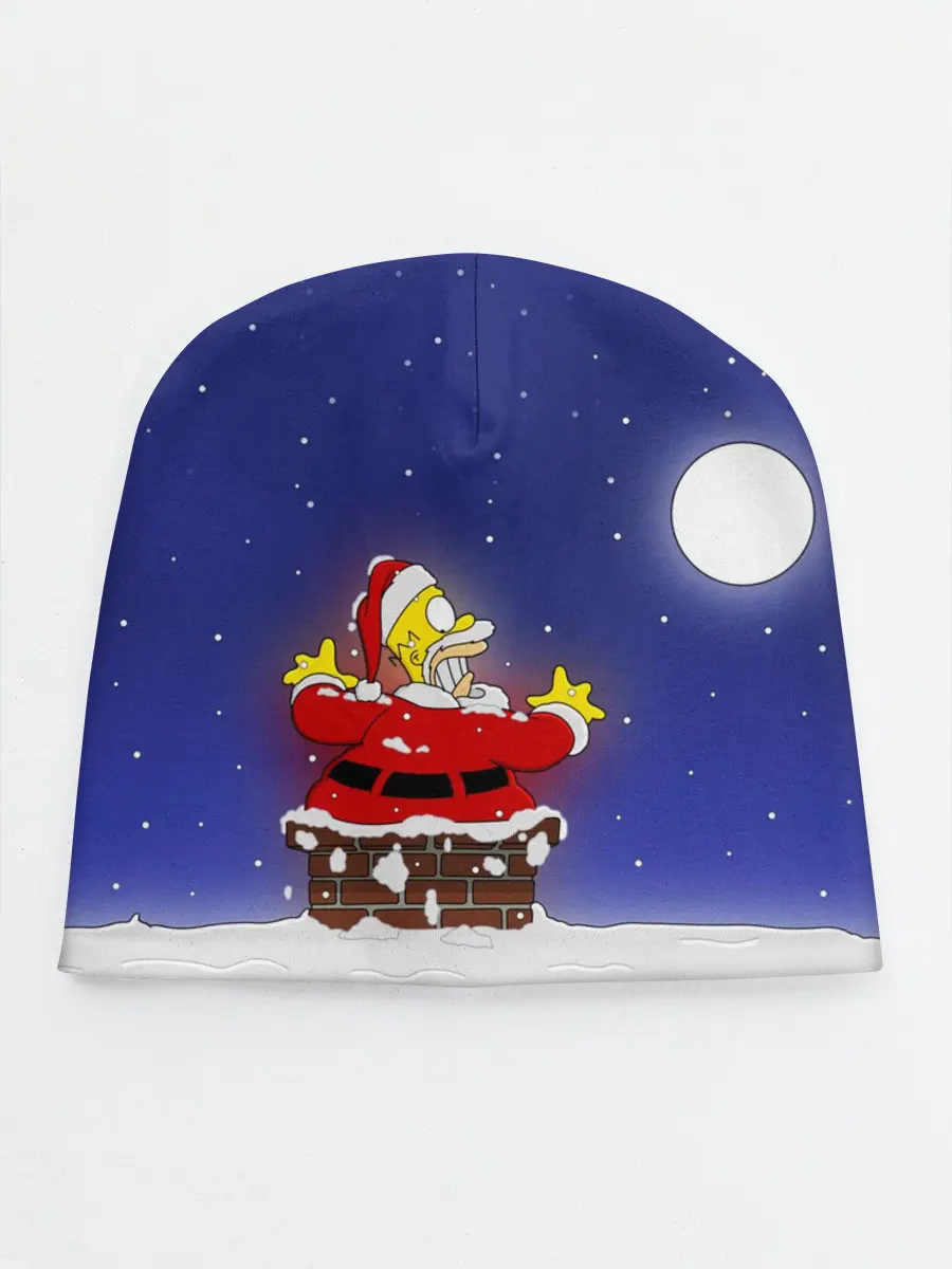 Детская шапка / Гомер Санта Клаус