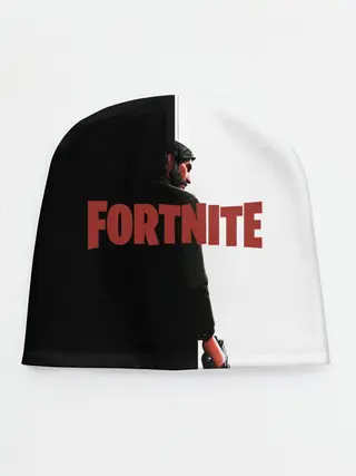 Детская шапка / The Reaper Half Black Fortnite