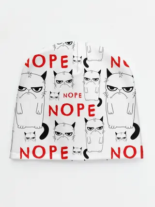 Детская шапка / Grumpy Cat. Nope!