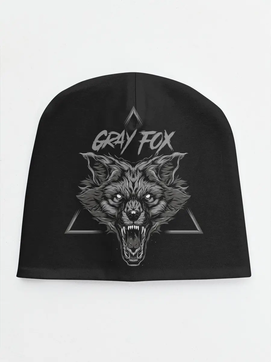 Детская шапка / Серый Лис